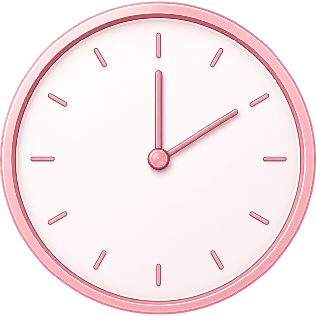Clock marking long-hour protection